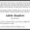 Reckert Adele 1925-2015 Todesanzeige